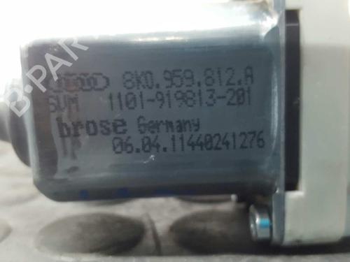 Rudehejsemotor bagstkærm højre AUDI A4 B8 (8K2) 2.0 TDI | BP2782524E22 