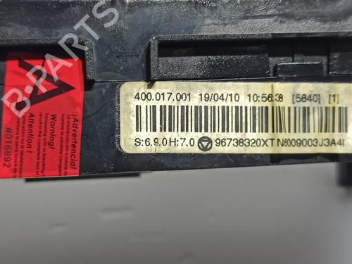 Climate control PEUGEOT 3008 I MPV (0U_) 2.0 HDi | BP15391961I5 