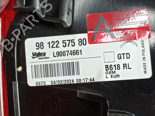 Left taillight CITROËN C3 III (SX) 1.2 VTi 82 | BP26056172C34 