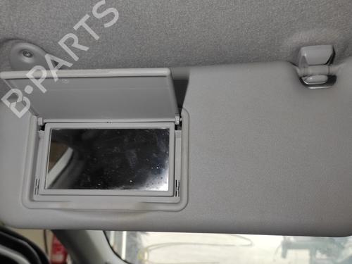 Left sun visor TOYOTA YARIS (_P13_) 1.5 Hybrid (NHP130_, NHP130) | BP16662402I1 