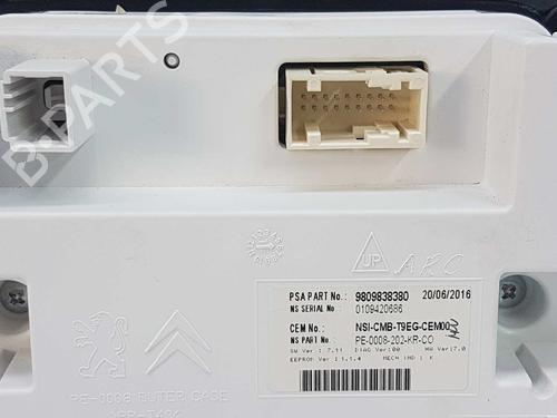 Instrument cluster PEUGEOT 308 SW II (LC_, LJ_, LR_, LX_, L4_) 1.6 BlueHDi 120 | BP8624092C47