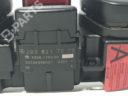 Warning switch MERCEDES-BENZ CLK (C209) CLK 200 Kompressor (209.342) | BP11381294I22 