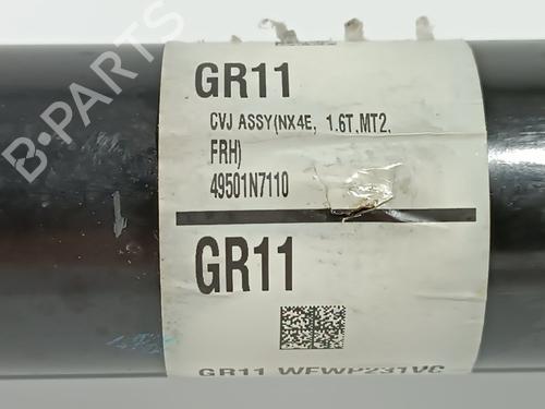 Right front driveshaft KIA SPORTAGE V (NQ5)  | BP16780757M39 