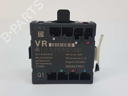 Used Comfort control module MERCEDES-BENZ E-CLASS (W212) E 220 CDI / BlueTEC (212.001, 212.002) (170 hp) 9211967