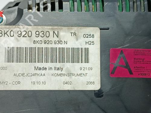 Instrument cluster AUDI A4 B8 (8K2) 2.0 TDI | BP10917339C47 