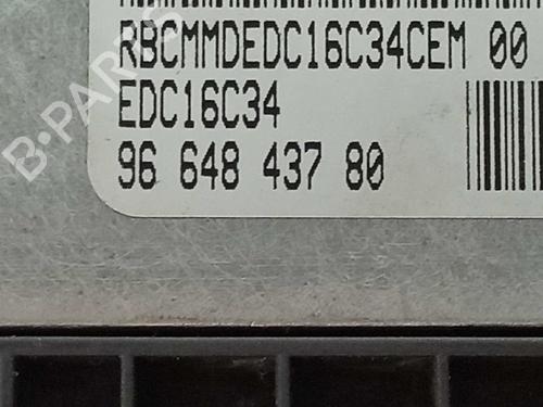 Engine control unit (ECU) PEUGEOT PARTNER Box Body/MPV 1.6 HDi | BP10106020M57 