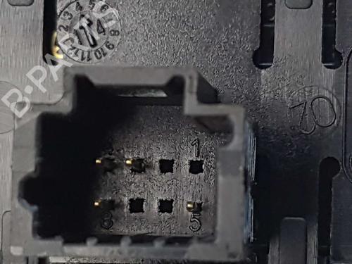 Right rear window switch RENAULT SCÉNIC III (JZ0/1_) 1.5 dCi | BP3332344I28