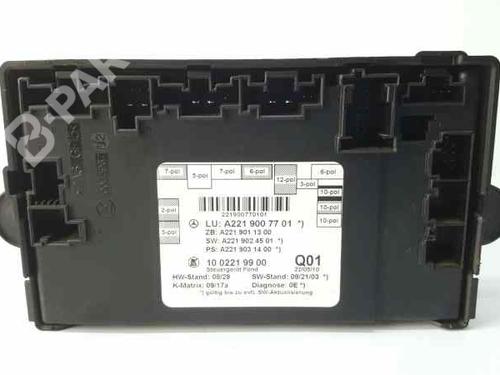 Electronic module MERCEDES-BENZ S-CLASS (W221, V221) S 350 CDI (221.022, 221.122) A2219007701 | A2219001800 / 1002219900 2219007701 / 2219001800