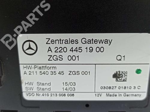 Electronic module MERCEDES-BENZ S-CLASS (W220) S 320 CDI (220.025, 220.125) | BP7166366M83 