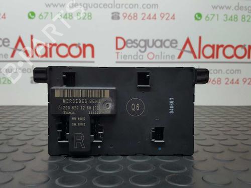Comfort control module MERCEDES-BENZ C-CLASS (W203) C 200 CDI (203.007) 2038201285