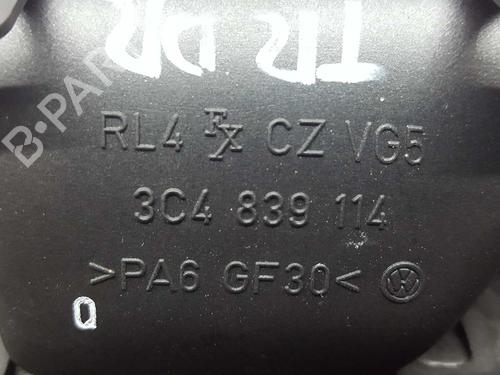 Rear right interior door handle VW PASSAT B6 Variant (3C5) 1.9 TDI | BP3285348I16