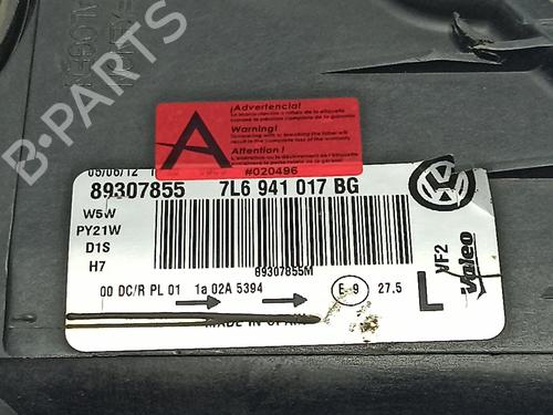 Venstre forlygte VW TOUAREG (7LA, 7L6, 7L7) 3.0 V6 TDI | BP11918352C28
