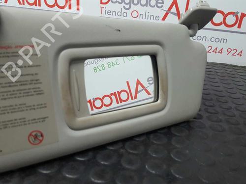 Right sun visor RENAULT MEGANE III Hatchback (BZ0/1_, B3_) 1.6 16V (BZ1B, BZ1H) | BP2772104I2 