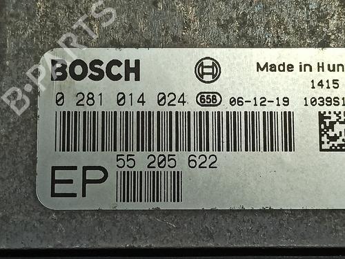 Engine control unit (ECU) OPEL ZAFIRA / ZAFIRA FAMILY B (A05) 1.9 CDTI (M75) | BP26227227M57