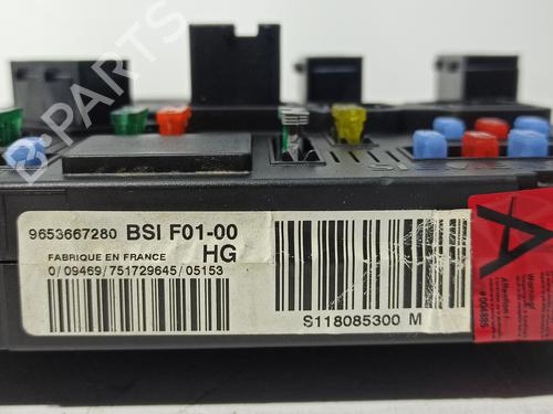Fuse box CITROËN C3 I (FC_, FN_) 1.4 HDi | BP22540844E1 
