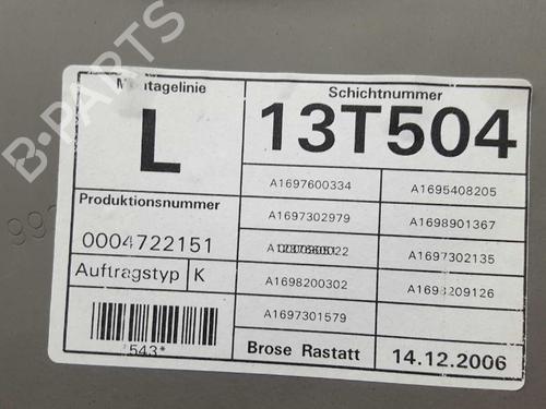 Rear left window mechanism MERCEDES-BENZ B-CLASS Sports Tourer (W245) B 200 CDI (245.208) | BP2744605C24 