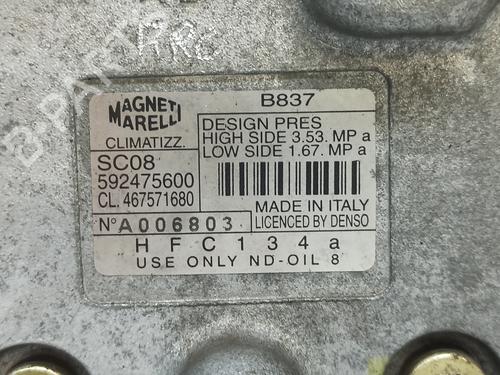 AC compressor FIAT PUNTO (188_) 1.2 60 (188.030, .050, .130, .150, .230, .250) | BP10917411M34 