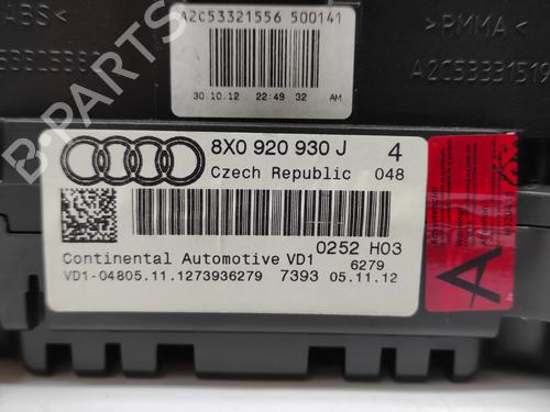 Instrument cluster AUDI A1 (8X1, 8XK) 1.6 TDI | BP12097259C47 