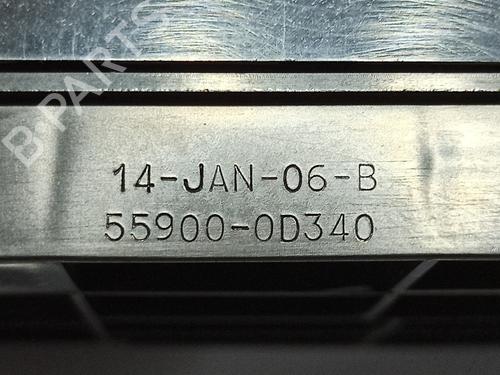 Climate control TOYOTA YARIS (_P13_) 1.5 Hybrid (NHP130_, NHP130) | BP16662389I5 