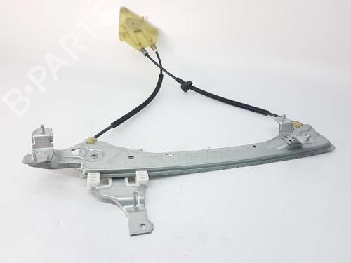 Rudehejsemekanisme venstre bagtil RENAULT MEGANE III Hatchback (BZ0/1_, B3_) 1.5 dCi (BZ09, BZ0D, BZ1W, BZ29, BZ14) (110 hp) 4717812