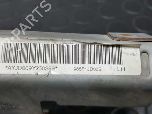 Venstre gardin kollisjonspute NISSAN QASHQAI / QASHQAI +2 I (J10, NJ10, JJ10E) 1.5 dCi | BP2732188C11 