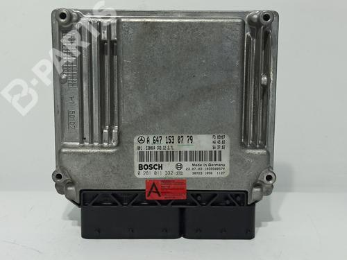 Used Engine control unit (ECU) MERCEDES-BENZ E-CLASS (W211) E 270 CDI (211.016) (177 hp) 11716374