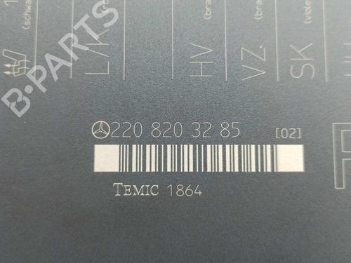 Electronic module MERCEDES-BENZ S-CLASS (W220, V220) S 320 CDI (220.025, 220.125) | BP7207728M83