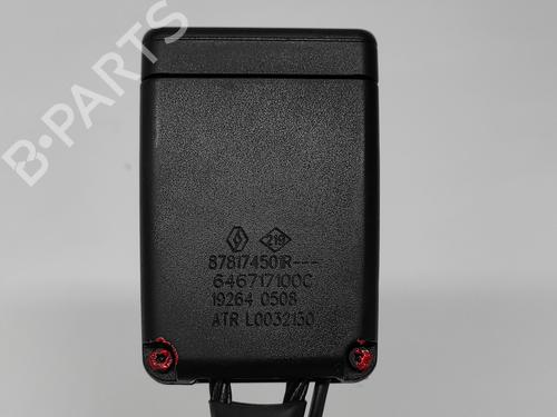 Seat buckle RENAULT CLIO V (B7_) 1.0 TCe 90 (B7MT) | BP14544594I32
