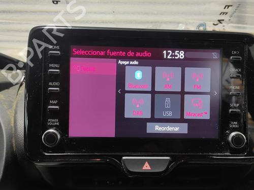 Display monitor TOYOTA YARIS (_P21_, _PA1_, _PH1_) 1.5 Hybrid (MXPH10, MXPH11) | BP24945091C48
