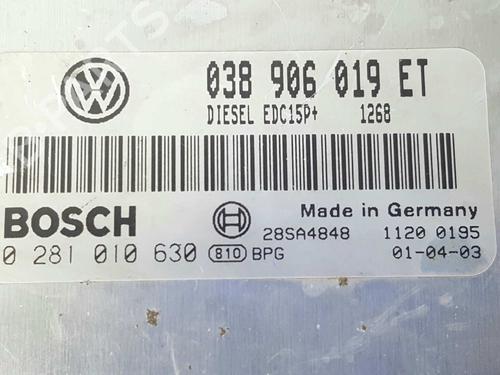 Computer motormanagement SEAT ALHAMBRA (7V8, 7V9) 1.9 TDI | BP6044947M57 