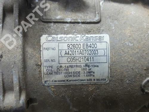 AC compressor NISSAN NAVARA NP300 (D40) 2.5 dCi 4WD (D40TT, D40T, D40M, D40BB) | BP2757577M34 