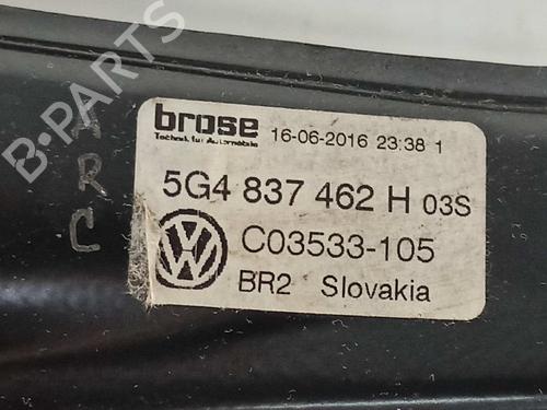 Front right window mechanism VW GOLF VII (5G1, BQ1, BE1, BE2) 1.6 TDI | BP10064619C23 