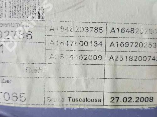 Front left window mechanism MERCEDES-BENZ M-CLASS (W164) ML 320 CDI 4-matic (164.122) | BP2736842C22 