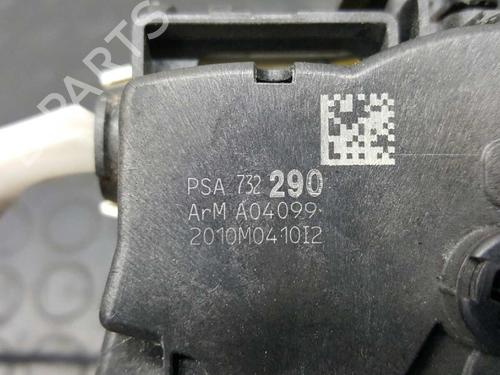 Front right lock PEUGEOT 3008 I MPV (0U_) 1.6 HDi | BP2759083C97