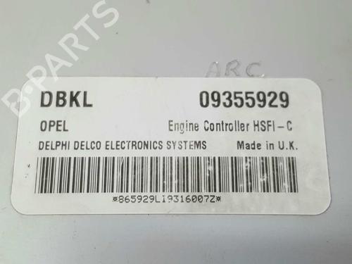 Engine control unit (ECU) OPEL ASTRA G Hatchback (T98) 1.6 16V (F08, F48) | BP7782159M57 