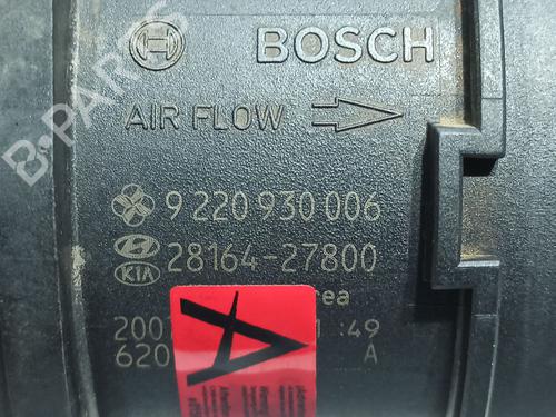 Mass air flow sensor HYUNDAI TUCSON (JM) 2.0 CRDi | BP31933226M95