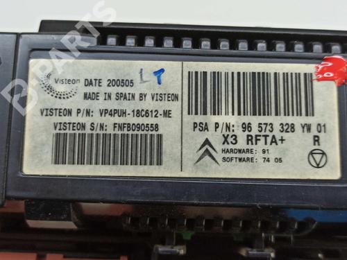 Climate control CITROËN C5 II (RC_) 1.6 HDi (RC8HZB) | BP8195968I5 