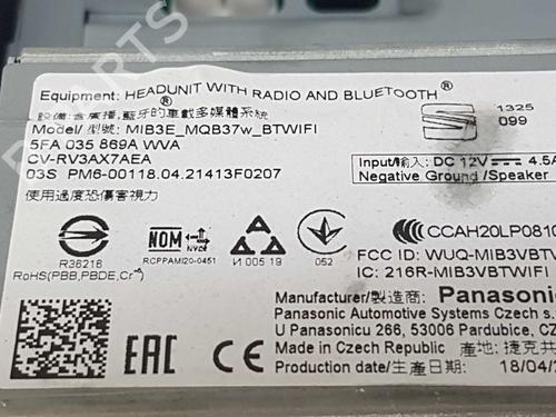 Display SEAT LEON Sportstourer (KL8, KLD) 1.5 eTSI | BP9072210C48