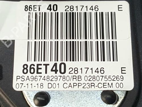 Pedal PEUGEOT PARTNER Box Body/MPV (K9)  | BP11527938I4
