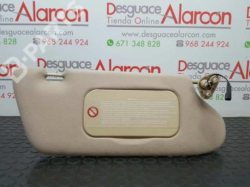 Used Right sun visor MERCEDES-BENZ M-CLASS (W163) ML 320 (163.154) (218 hp) 2741103