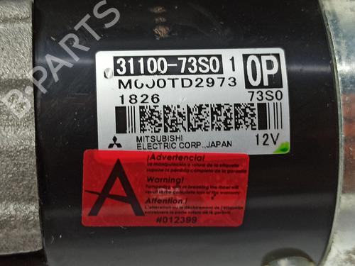 Starter SUZUKI IGNIS III (MF, FF) 1.2 Hybrid (ATK412) | BP10988815M8