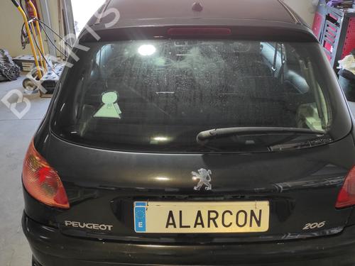 Tailgate PEUGEOT 206 Hatchback (2A/C) 1.4 16V | BP24945138C6