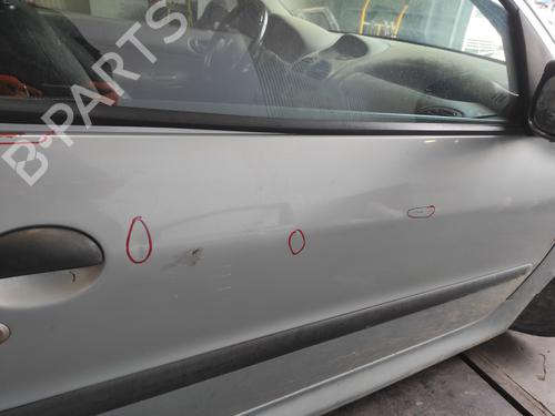 Right front door PEUGEOT 206 Hatchback (2A/C) 2.0 HDI 90 | BP24215289C3