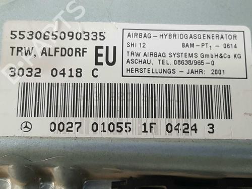 Right door airbag MERCEDES-BENZ C-CLASS (W203) C 200 CDI (203.004) | BP11423793C51 