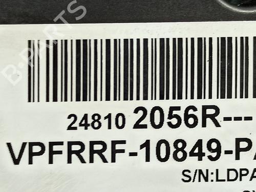 Instrument cluster RENAULT CAPTUR I (J5_, H5_) 1.2 TCe 120 | BP11496246C47