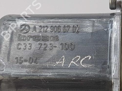 Right front window motor MERCEDES-BENZ E-CLASS (W212) E 200 CDI / BlueTEC (212.005, 212.006) | BP8245469E20 
