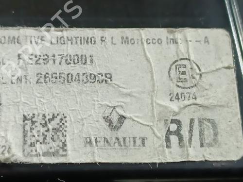 Høyre baklys RENAULT AUSTRAL TCe 160 (HGMJ) | BP30557104C35