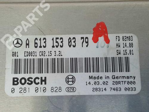 Engine control unit (ECU) MERCEDES-BENZ S-CLASS (W220, V220) S 320 CDI (220.026, 220.126) | BP7202549M57 