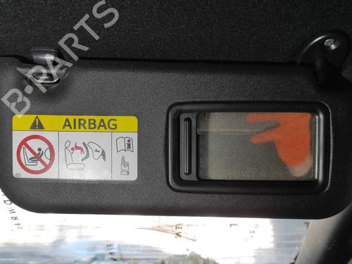Right sun visor TOYOTA YARIS (_P21_, _PA1_, _PH1_) 1.5 Hybrid (MXPH10, MXPH11) | BP24945093I2