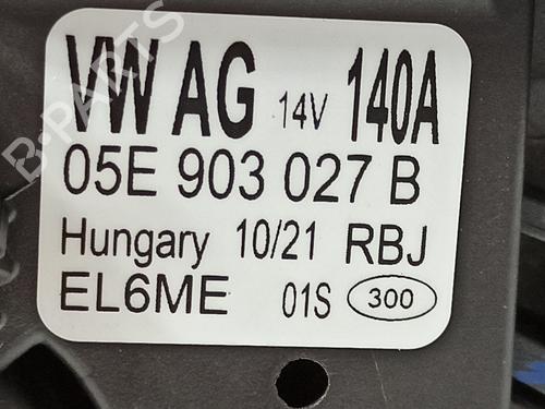 Alternator VW GOLF VIII (CD1, DA1) 1.5 TSI | BP17074981M7